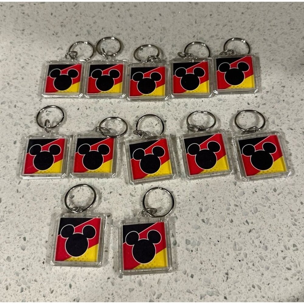 Official Disney Fan Club Key Chains Mickey Mouse D23 Anniversary bundle